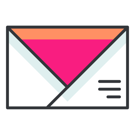 Email, envelope, network, unread, social media, message, letter icon